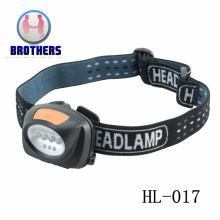 3AAA Plastic Outdoor Working LED Headlamp (HL-017)